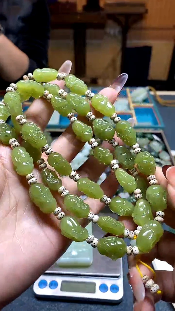 颈饰未镶嵌和田玉多样性拍一发一