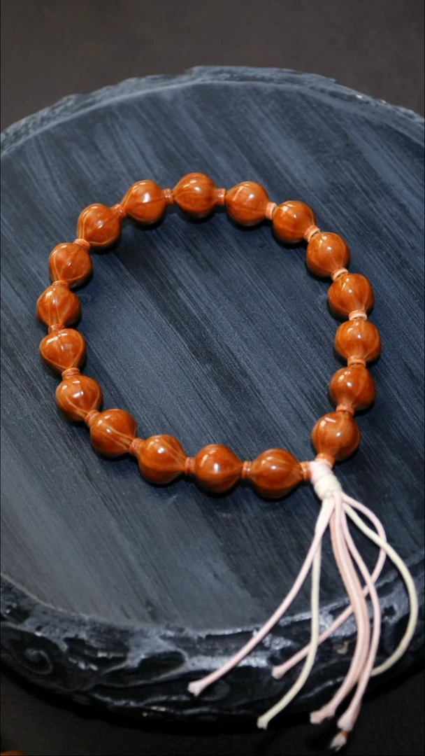 手串/手链橄榄核倔**尐1.2精抛蜜桃臀