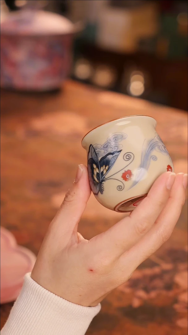 【闪购商品】陶瓷茶具（无礼盒无茶盘）@@A11713