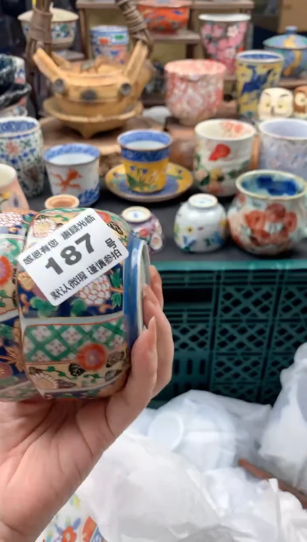 瓷片兰*187号九姑娘工艺品瓷器
