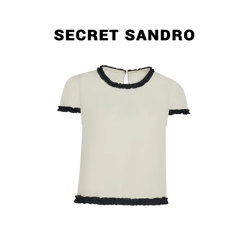 【素颜】Secret Sandro 楚楚 上衣  S55213190C