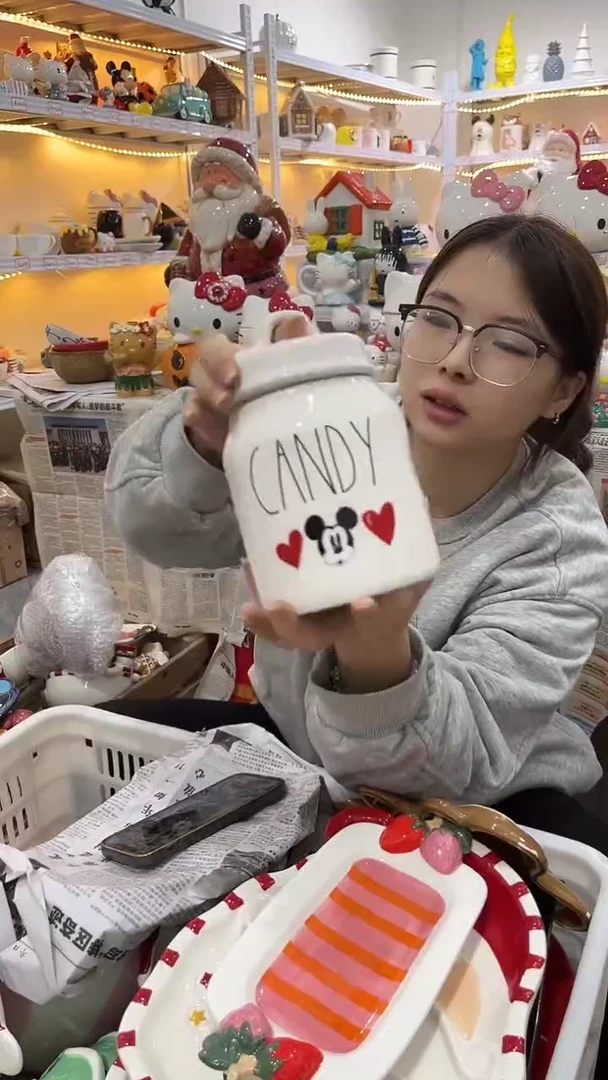 手工艺品琉璃满28包邮 微瑕陶瓷不退不换