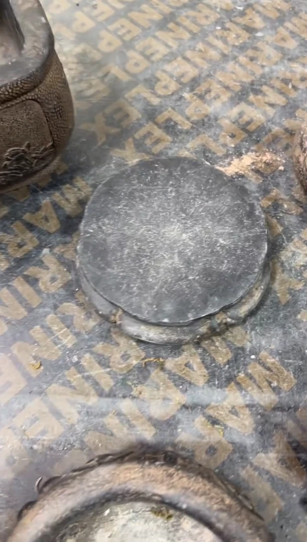 陶土【火山泥】金箍坛底座