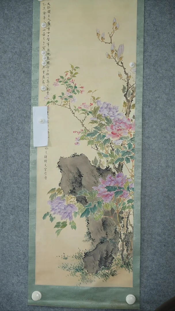 版画李老师-花卉画作