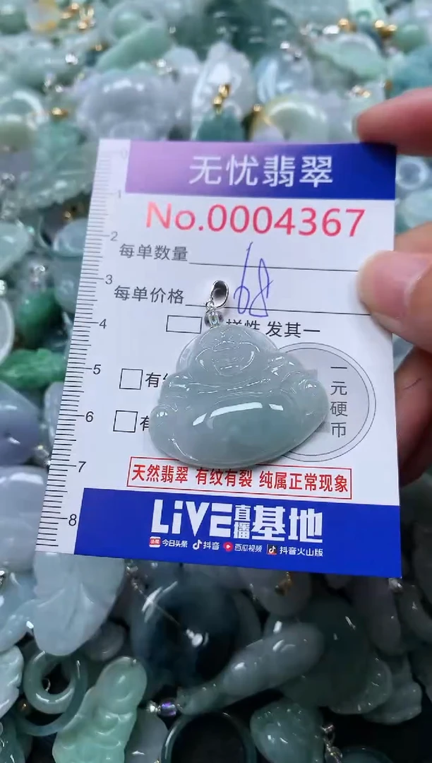 颈饰未镶嵌翡翠4367