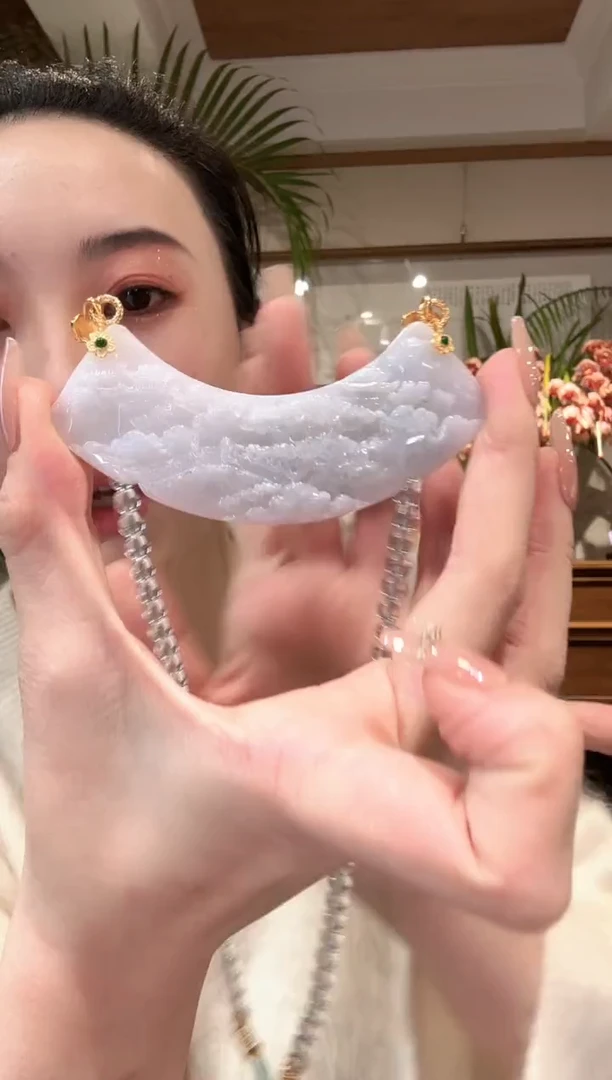 【闪购商品】翡翠颈饰未镶嵌国风