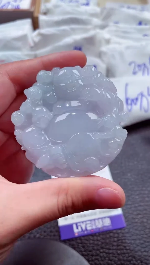 翡翠未镶嵌颈饰00007113