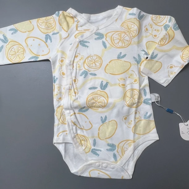 四季长袖包屁柠檬仔