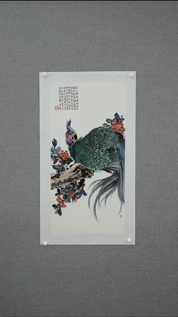 【闪购商品】绘画黄栩-花鸟-2平尺-02