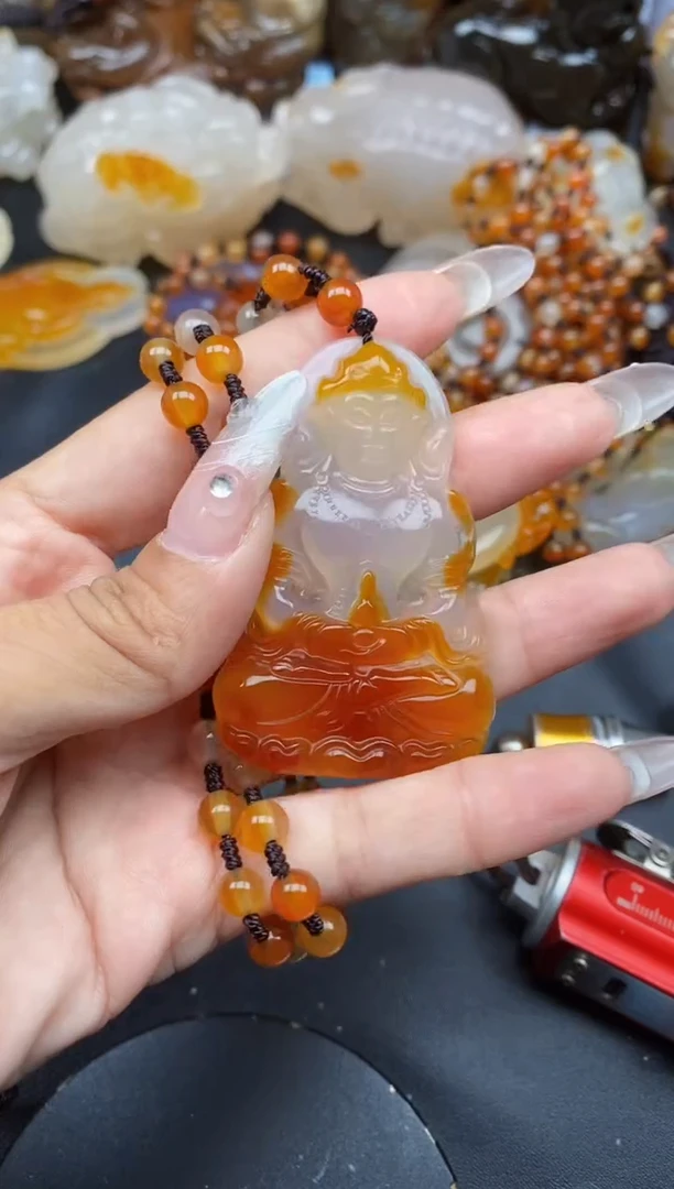 【闪购商品】玛瑙/玉髓颈饰未镶嵌ll