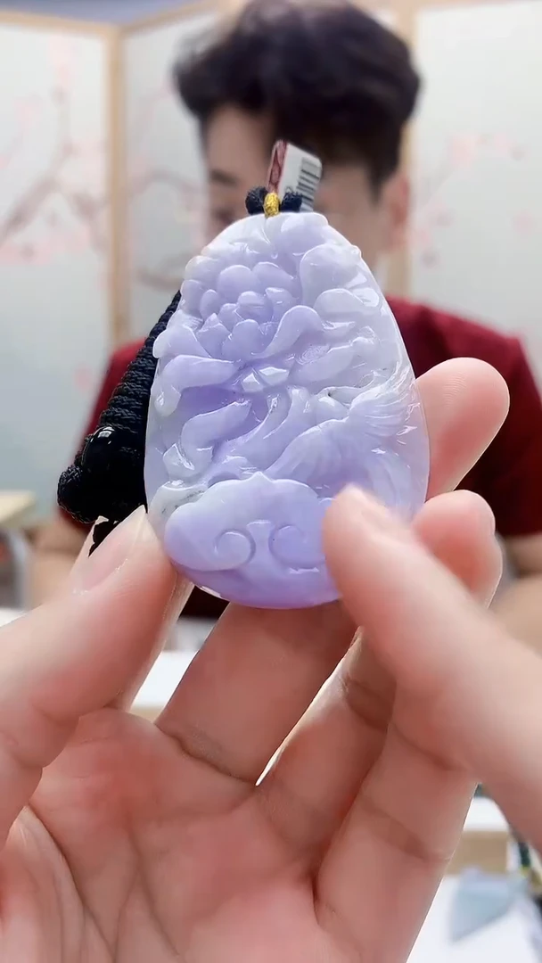 未镶嵌定制翡翠5140lr-毛货挂件176