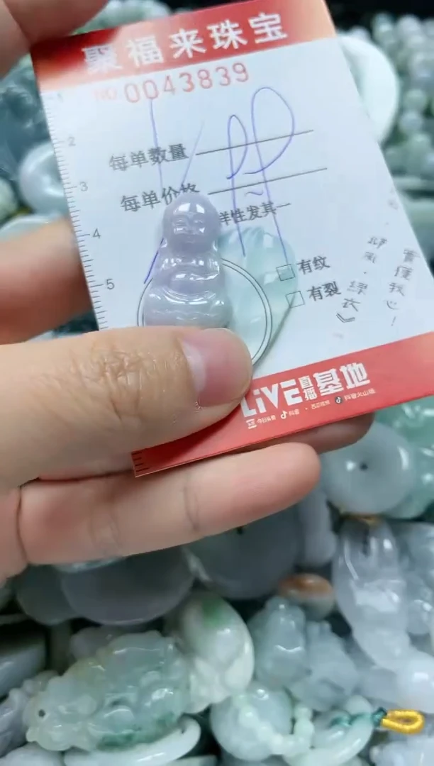 【闪购商品】翡翠颈饰未镶嵌闪购0043839多样性发其一