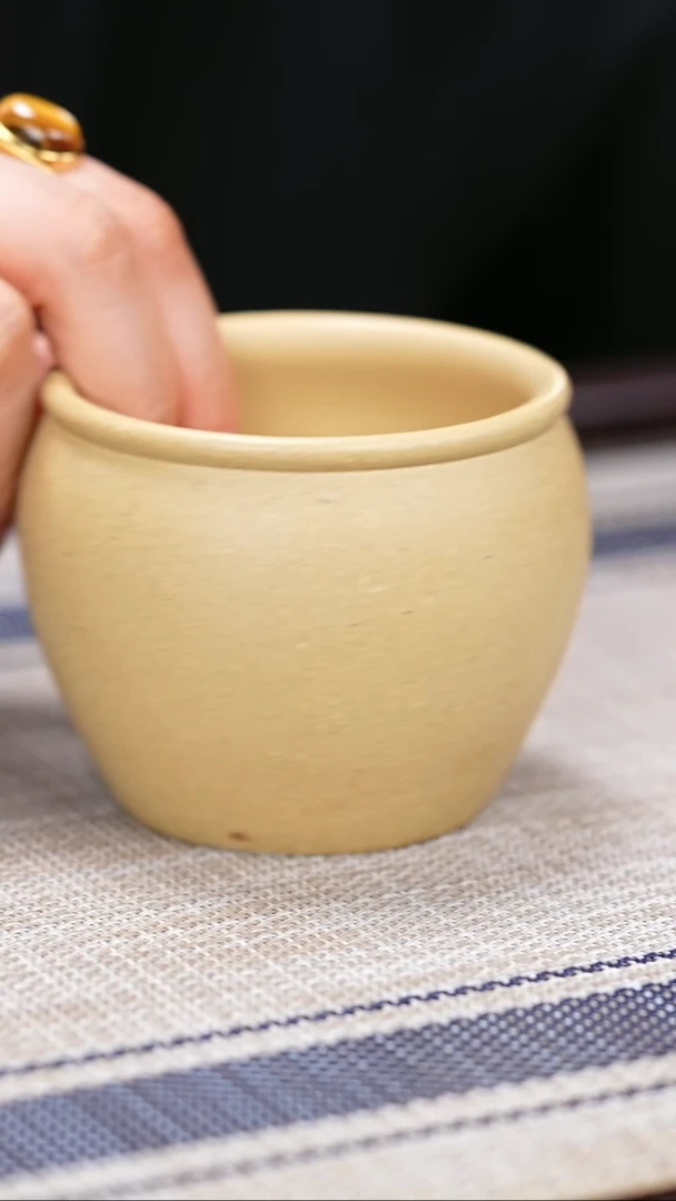 【闪购商品】紫砂茶壶本山绿泥 风水缸杯