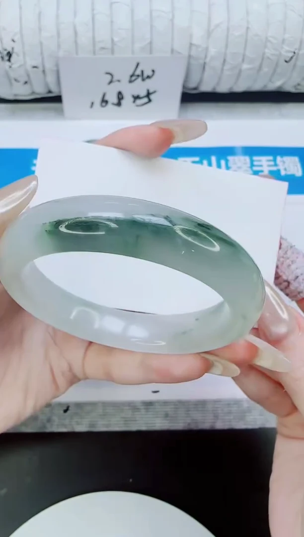 未镶嵌手镯石英质玉318/54