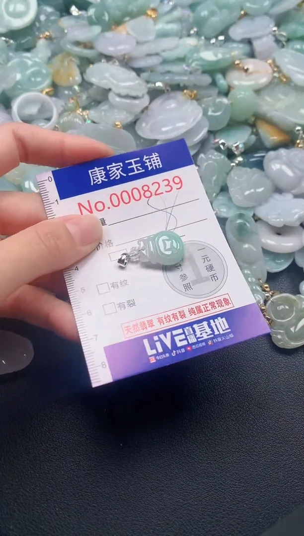 颈饰未镶嵌翡翠8239
