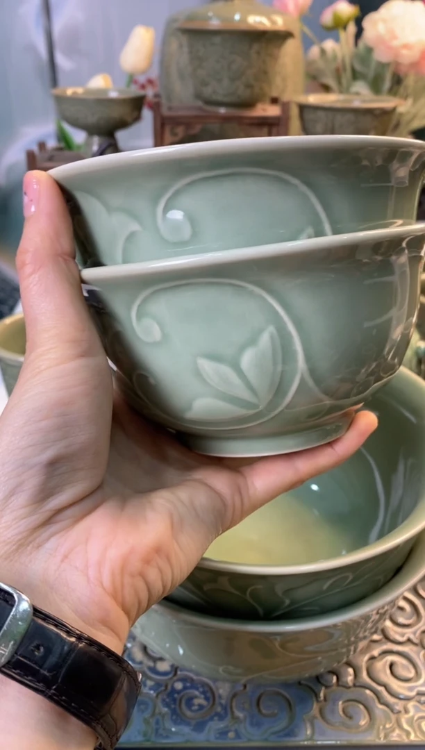 【闪购商品】5.5英寸玉兰碗微瑕b000022】2个