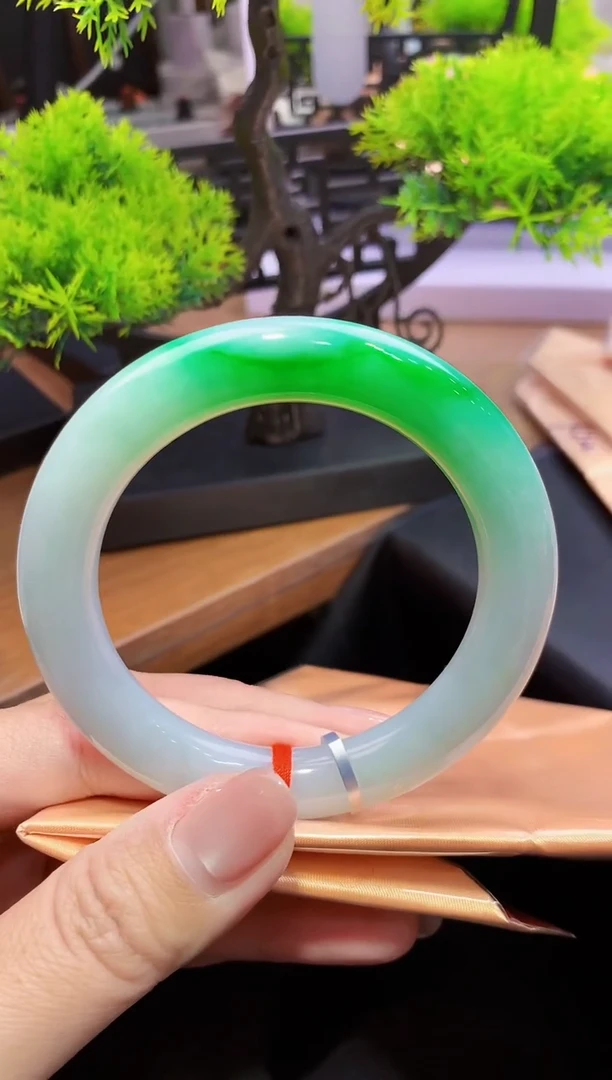 未镶嵌手镯翡翠k400天然A货缅甸翡翠56.7