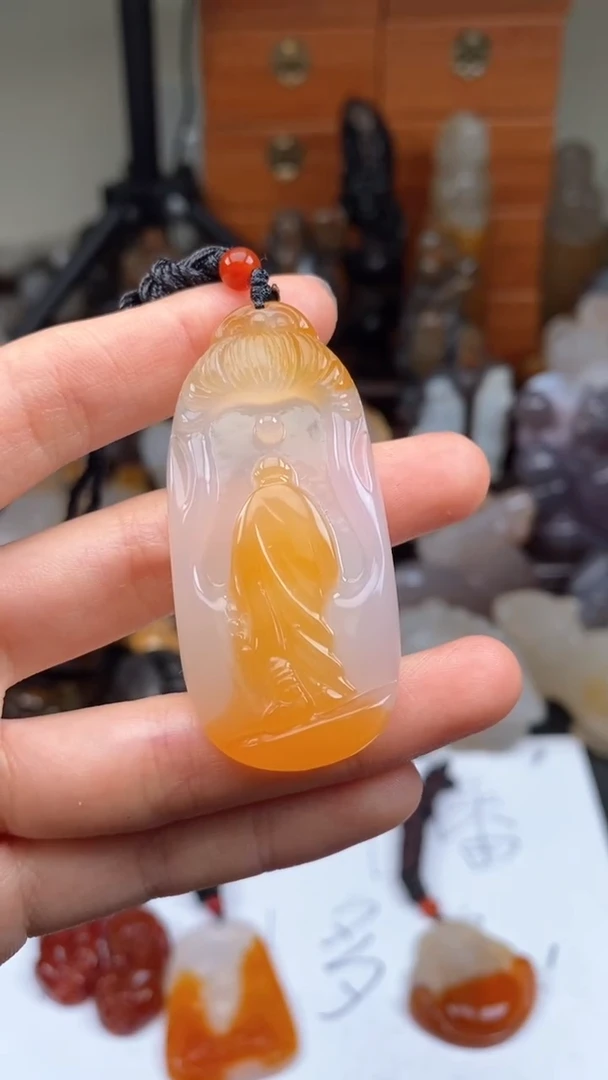 【闪购商品】玛瑙/玉髓颈饰未镶嵌AA