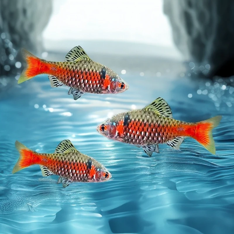 【包活】钻石彩虹鲫冷水耐寒耐养热带鱼原生鱼小型活体群游观赏鱼