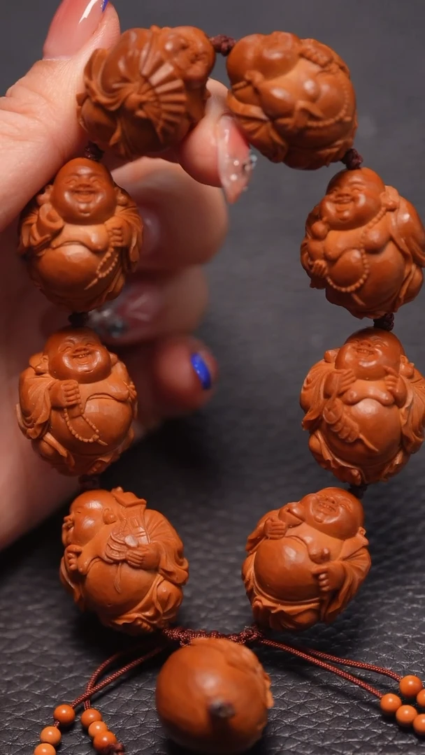 手串橄榄核2.2+/八宝弥勒