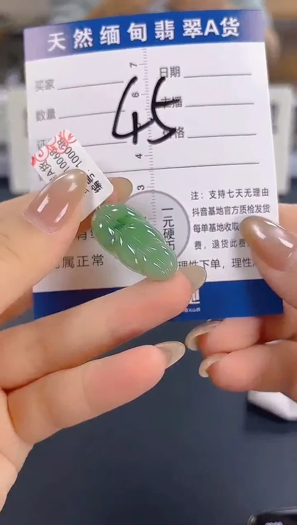 颈饰未镶嵌翡翠纯天然缅甸翡翠A货