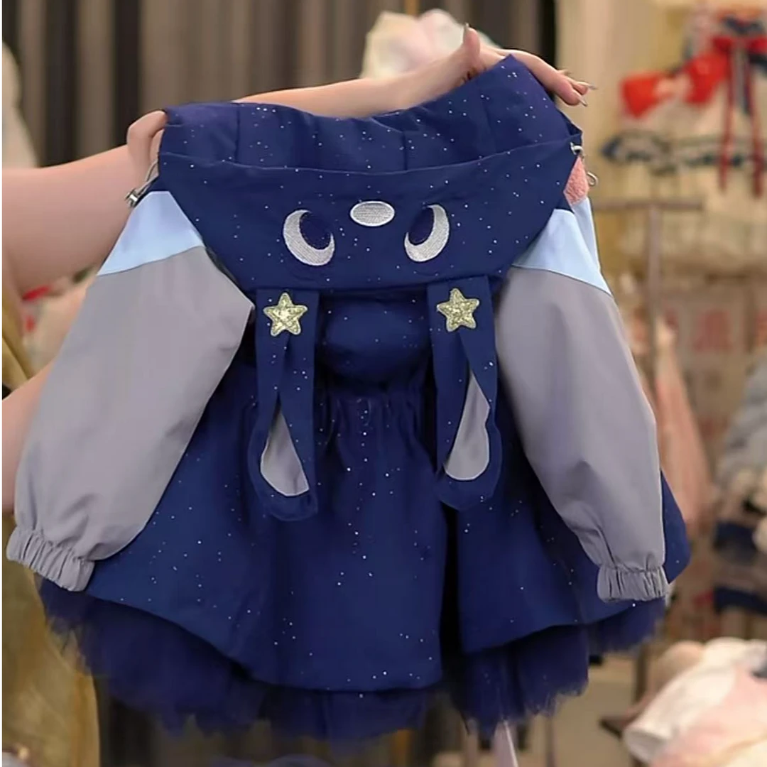 【8000】兔子警官冲锋衣外套2025新款时髦上衣女孩百搭收腰外套潮