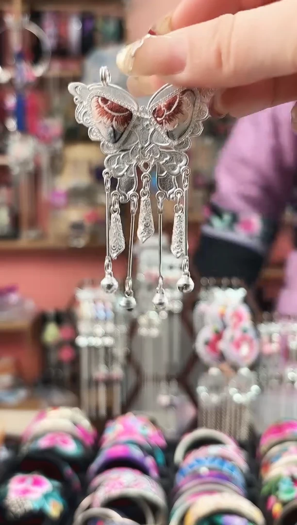 艺枝独绣手工饰品223