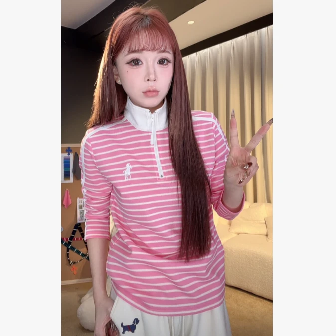 【WW】2025冬季新款T恤百搭休闲长袖上衣X0939