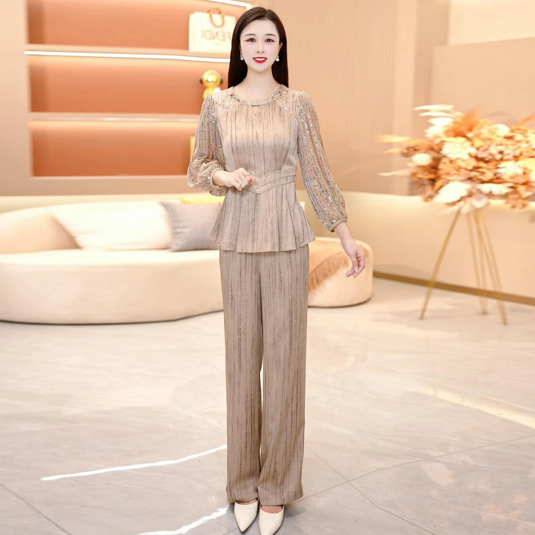2025春季新款套装两件套时尚优雅减龄洋气套装气质【专河】