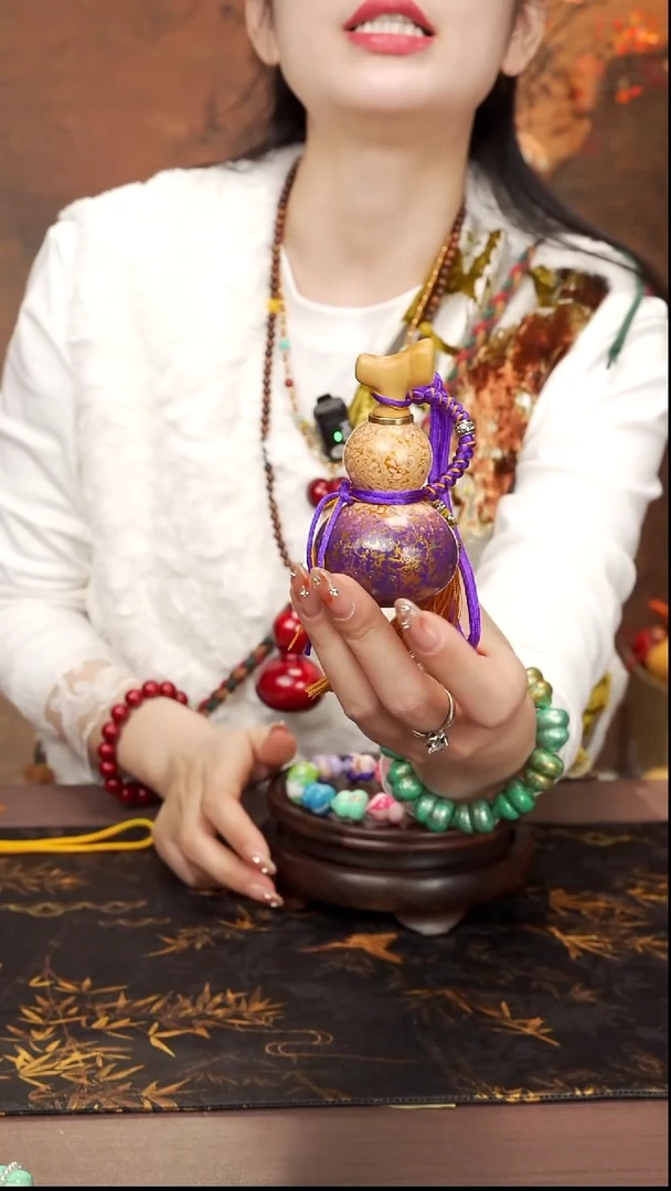 539--大漆开口小葫芦----178