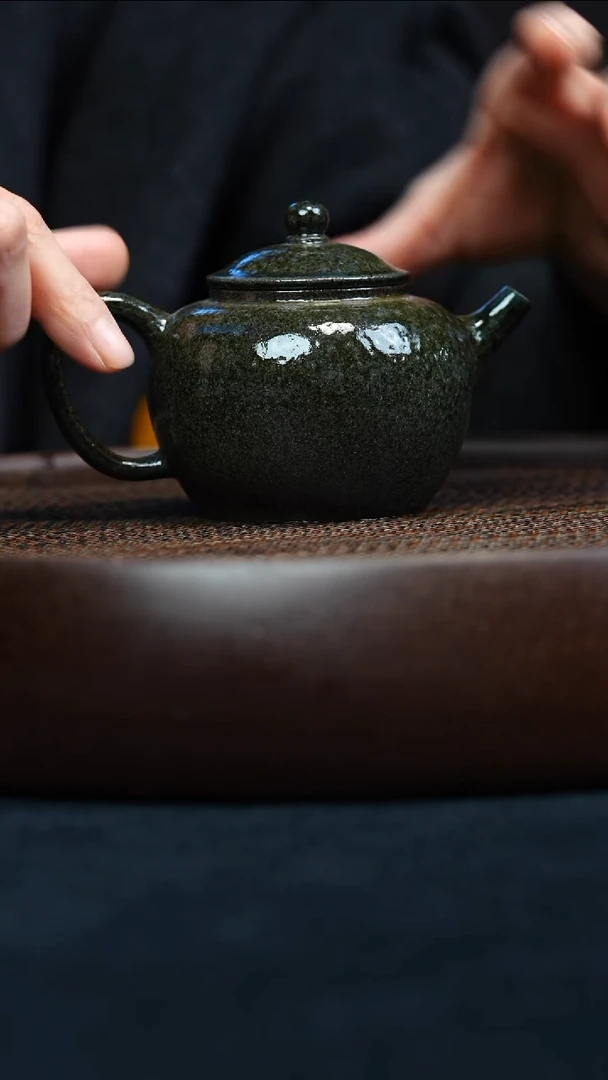 茶壶紫砂紫砂柴烧-NC