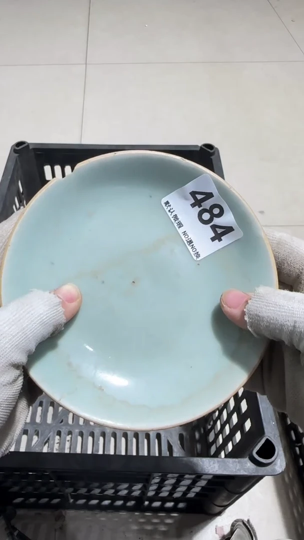 瓷片祥*鹤亿容工艺品484