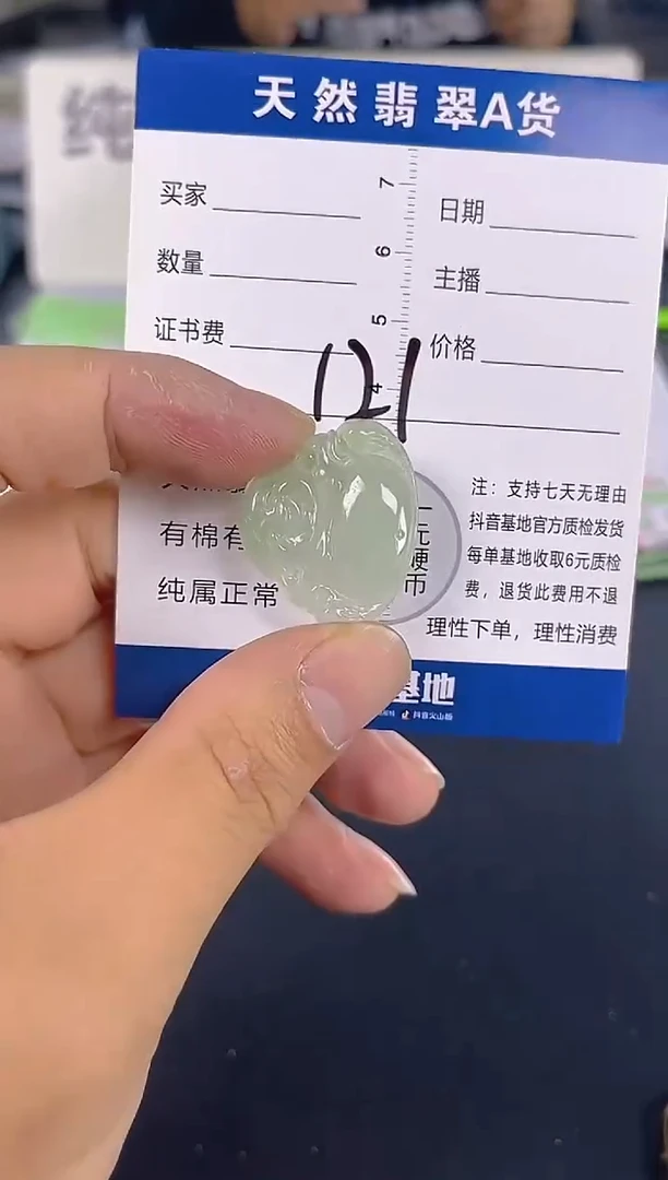 颈饰未镶嵌翡翠天然A货缅甸翡翠