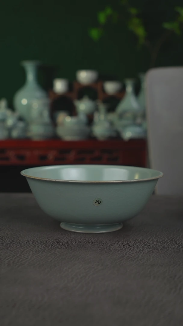 扫地僧20号大宫碗17.2有瑕简包-二