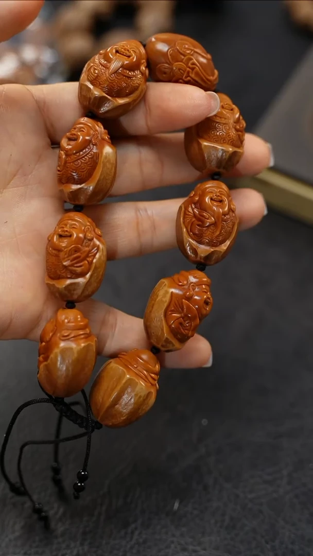 橄榄核手串/手链九林精品核雕