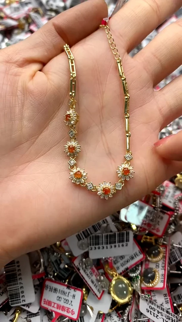 【闪购商品】翡翠戒指银S925镶嵌3333333 7