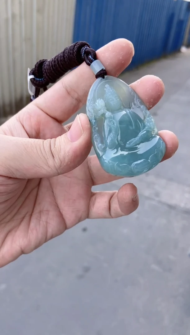 颈饰未镶嵌翡翠缅甸天然翡翠