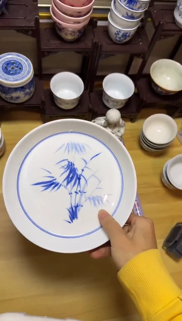 景德镇手绘陶瓷厂瓷青花瓷回流瓷，全部清仓