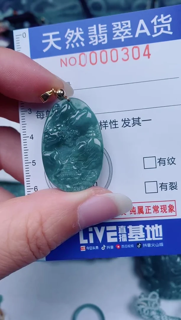 颈饰未镶嵌翡翠00000304