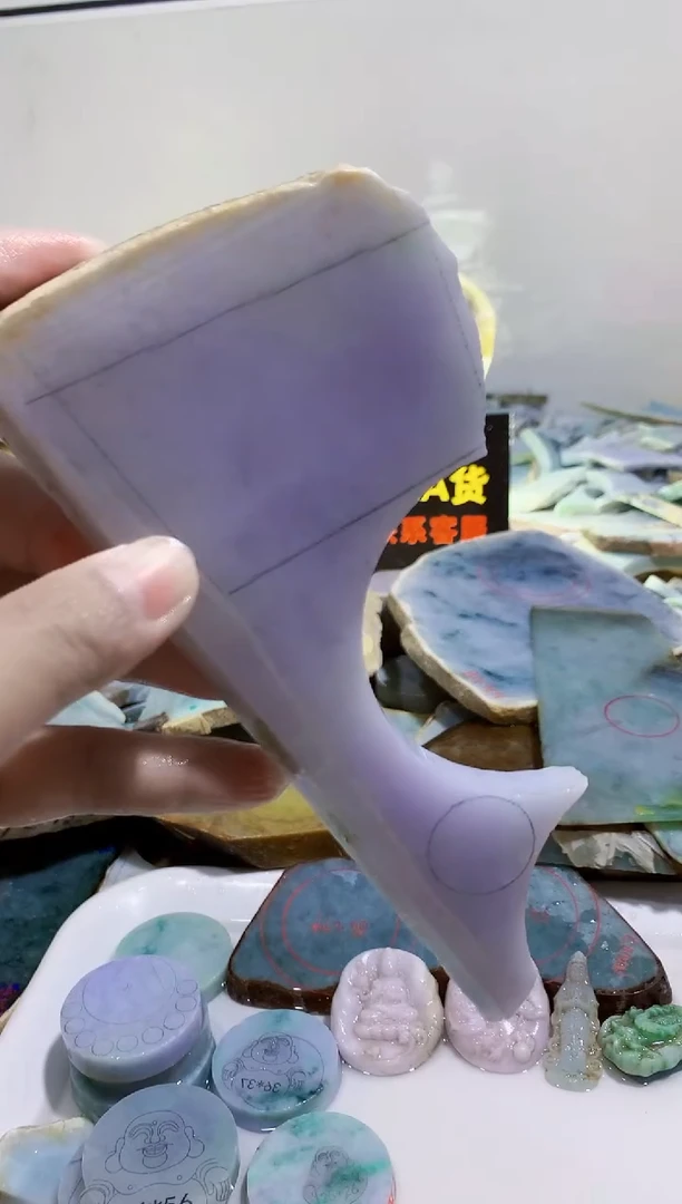 裸石翡翠0蒙0翡翠珠宝934