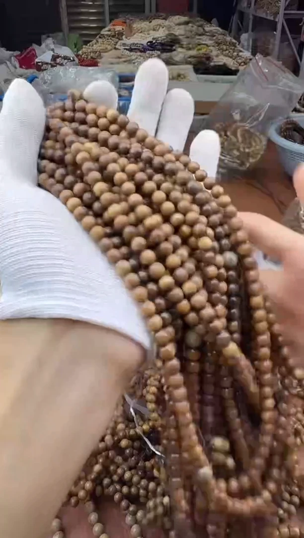 维腊木（绿檀）手串/手链绿檀长串0.6买一发二