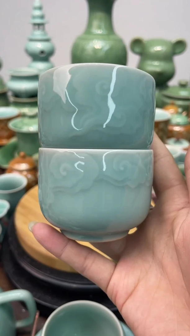 2个  慧仙青瓷 龙泉青瓷大促