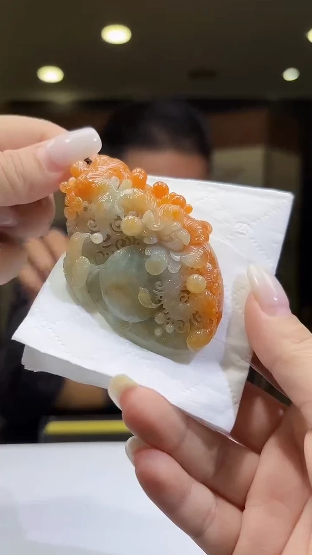 未镶嵌定制翡翠17/1124/C/花鸟