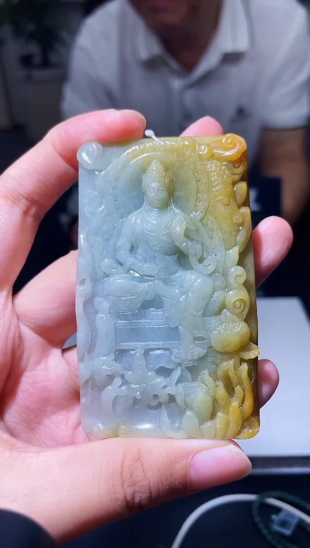 翡翠未镶嵌颈饰M-@@HJZC80563