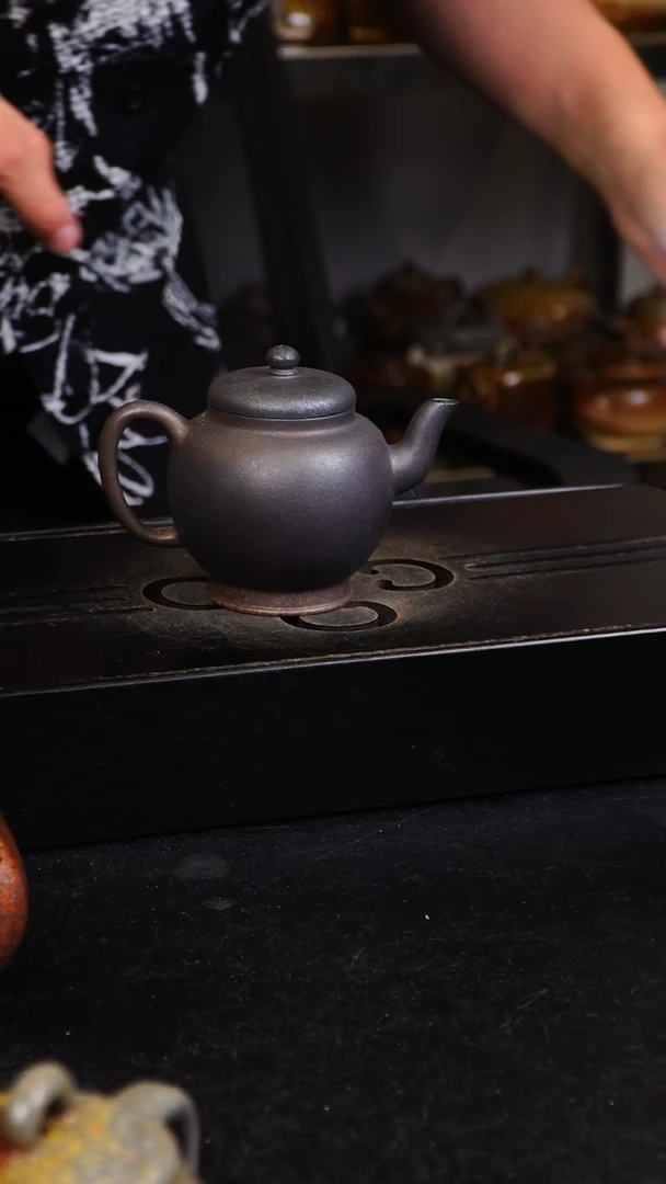 茶壶紫砂宜兴紫砂柴烧壶