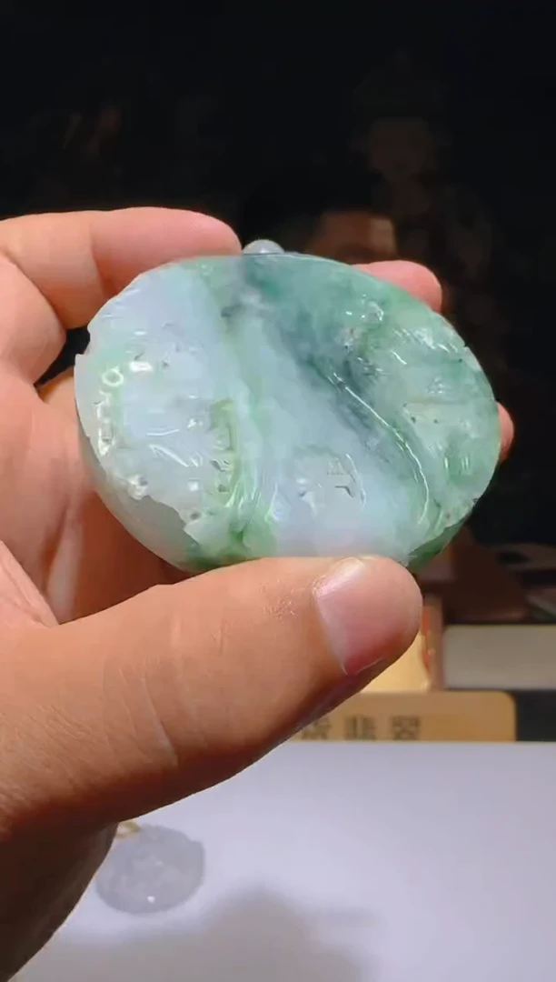 定制翡翠未镶嵌L-@@QJBD607047