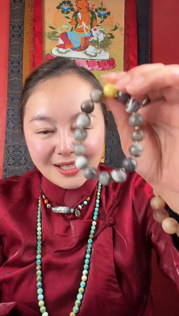 无非金属缠丝珠子卡12