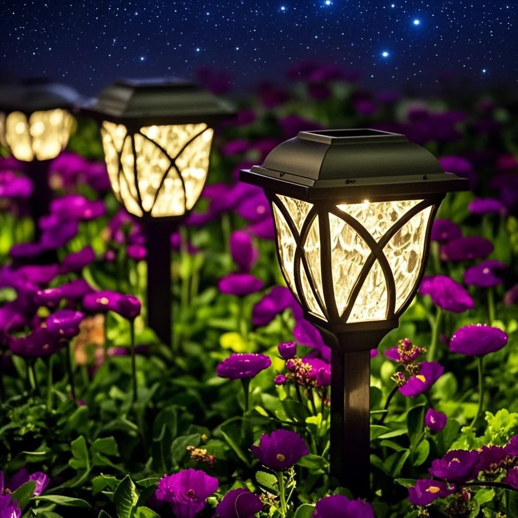 太阳能充电地插灯户外防水灯庭院别墅花园氛围灯防水阳台装饰灯