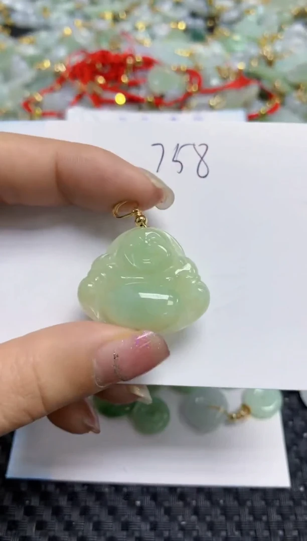 【闪购商品】翡翠颈饰合金   天然A货翡翠