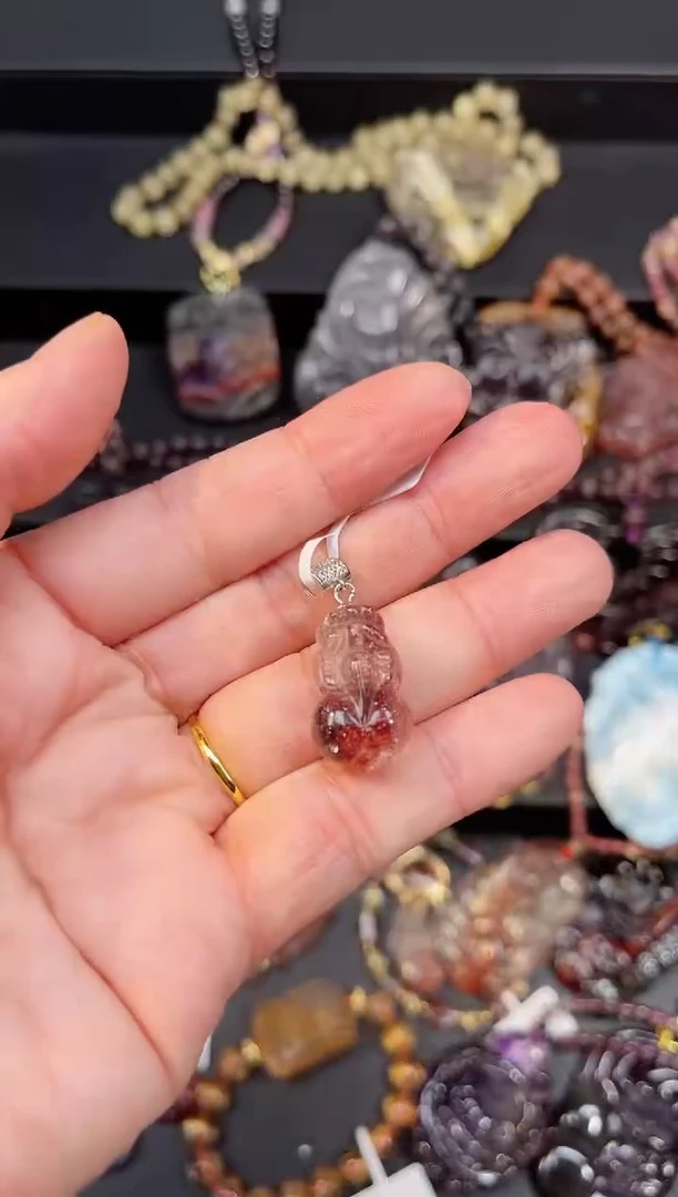 未镶嵌颈饰水晶【百晶灵儿】定制款